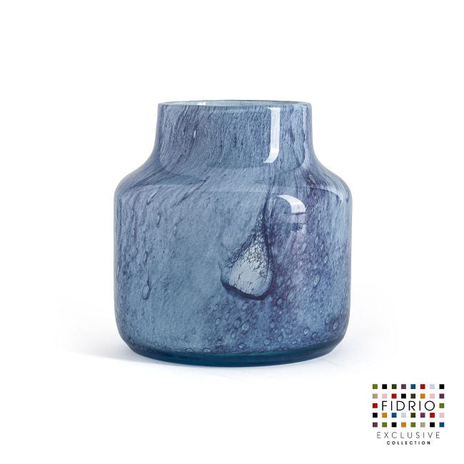 VASE PAX H 20 D 19 PURPLE BLUE